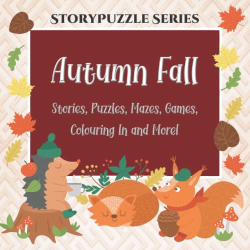 Autumn Fall stories and puzzles by Sylva Fae