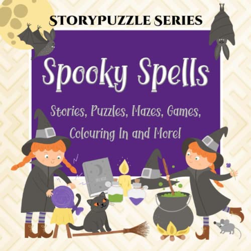 Spooky Spells stories and puzzles by Sylva Fae